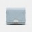 Women Trifold Short Wallet Leaf Line Design Simple Folding Money Clip Multi-card Slot Card Holder