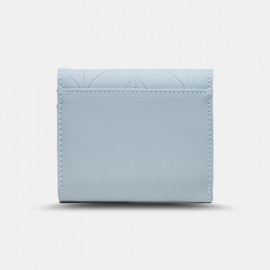 Women Trifold Short Wallet Leaf Line Design Simple Folding Money Clip Multi-card Slot Card Holder Women Trifold Short Wallet Leaf Line Design Simple Folding Money Clip Multi-card Slot Card Holder