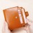 Women Genuine Leather Bifold Short RRFID Anti-magnetic Wallet 17 Card Slot Card Case Coin Purse