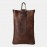 Men PU Waterproof Long Waist Bag Vintage 5.5/6.4 Inch Phone Bag Belt Bag