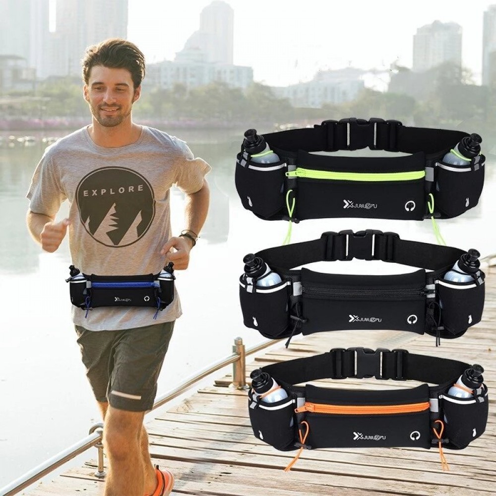 Unisex Sports Fanny Pack Double Pocket Running Sports Water Bottle Belt Bag Phone Waist Bag Unisex Sports Fanny Pack Double Pocket Running Sports Water Bottle Belt Bag Phone Waist Bag