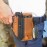 Men EDC Vintage Multifunction Wear-resistant Genuine Leather Waist Bag Keychain Tactical Bag