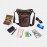 Men Genuine Leather Multi-Carry Retro 8 Inch Outdoor Phone Camera Waist Bag Crossbody Bag