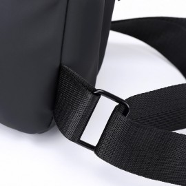 Men Waterproof Wear-resistant Chest Bag Casual Oxford Headphones Hole Crossbody Bags Shoulder Bag Men Waterproof Wear-resistant Chest Bag Casual Oxford Headphones Hole Crossbody Bags Shoulder Bag