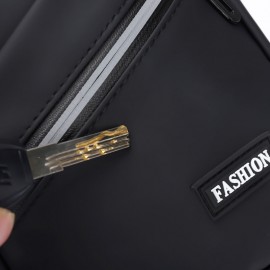 Men Waterproof Wear-resistant Chest Bag Casual Oxford Headphones Hole Crossbody Bags Shoulder Bag Men Waterproof Wear-resistant Chest Bag Casual Oxford Headphones Hole Crossbody Bags Shoulder Bag