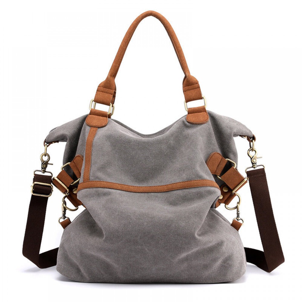 Men Large Capacity Canvas Handbag Shoulder Bag Men Large Capacity Canvas Handbag Shoulder Bag
