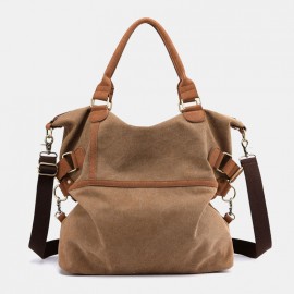 Men Large Capacity Canvas Handbag Shoulder Bag Men Large Capacity Canvas Handbag Shoulder Bag