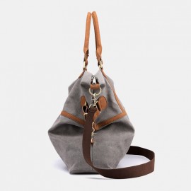 Men Large Capacity Canvas Handbag Shoulder Bag Men Large Capacity Canvas Handbag Shoulder Bag