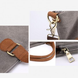 Men Large Capacity Canvas Handbag Shoulder Bag Men Large Capacity Canvas Handbag Shoulder Bag