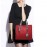 Women Fashion Vintage Stone Crocodile Pattern Ladies Bag Solid Handbag Shoulder Bag
