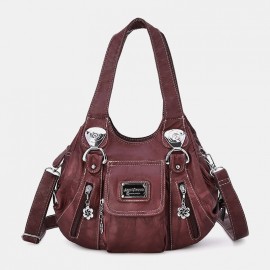 Women Gradient Soft Faux Leather Shoulder Bag Crossbody Bag Handbag Women Gradient Soft Faux Leather Shoulder Bag Crossbody Bag Handbag