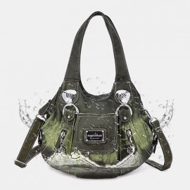 Women Gradient Soft Faux Leather Shoulder Bag Crossbody Bag Handbag Women Gradient Soft Faux Leather Shoulder Bag Crossbody Bag Handbag