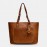 Women Tassel Decoration Tote Large Capacity Woven Handle Handbags Shoulder Bag